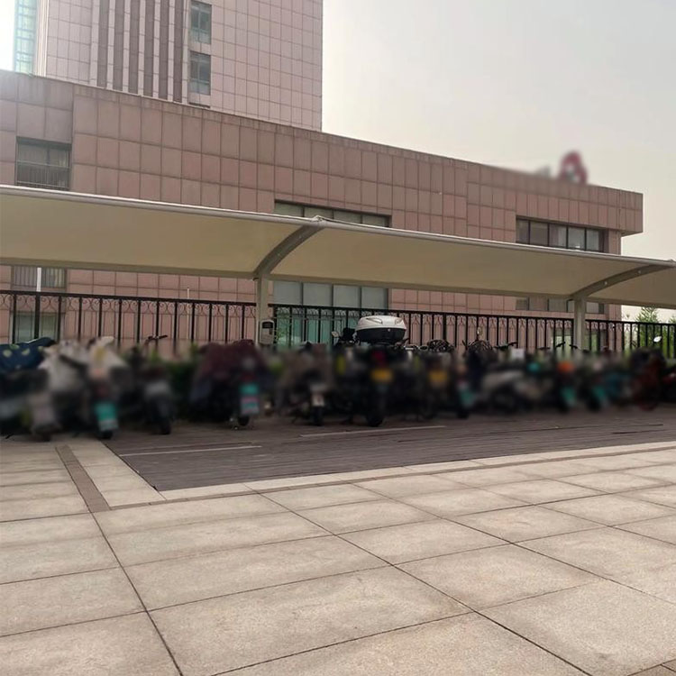 呼和浩特膜结构电动车棚