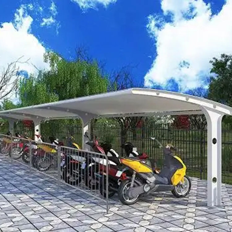 呼和浩特膜结构电动车棚